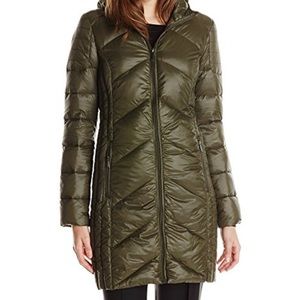 Olive Green light puffer coat